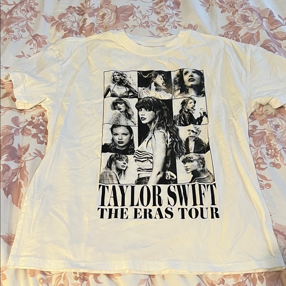 Taylor Swift White Eras Tour T-shirt